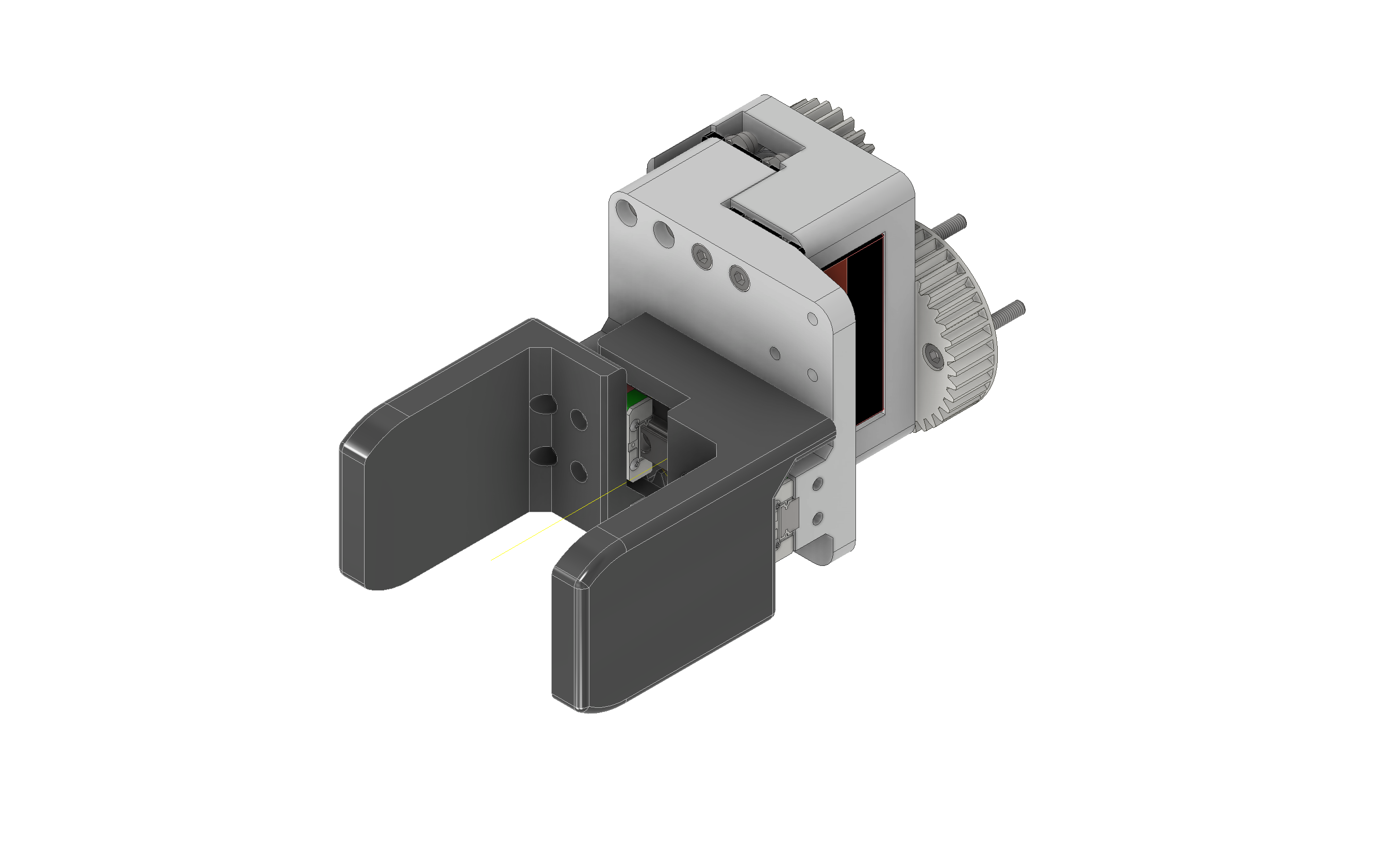 compact strong parallel finger gripper