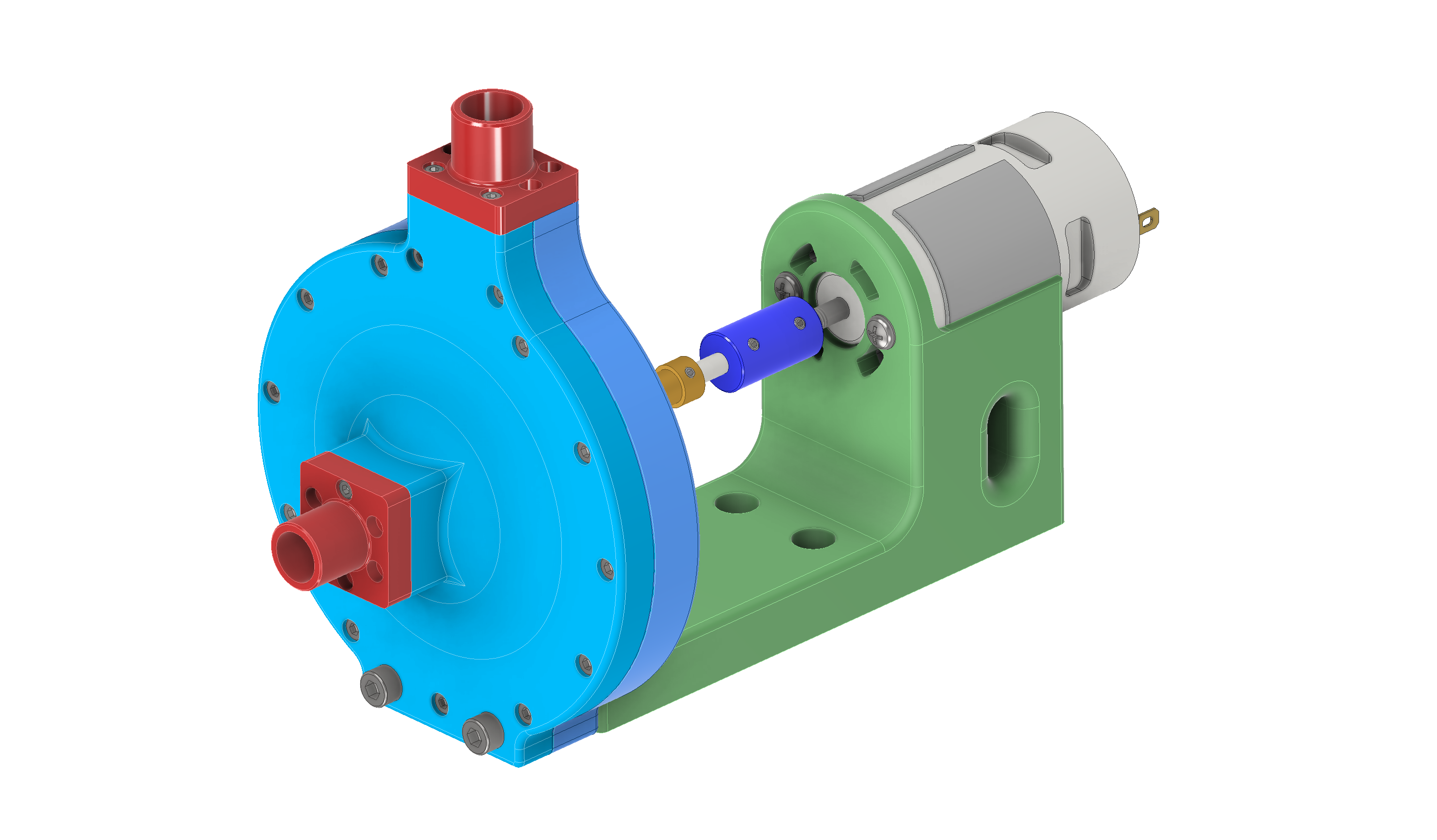 small centrifugal pump for 3d printing